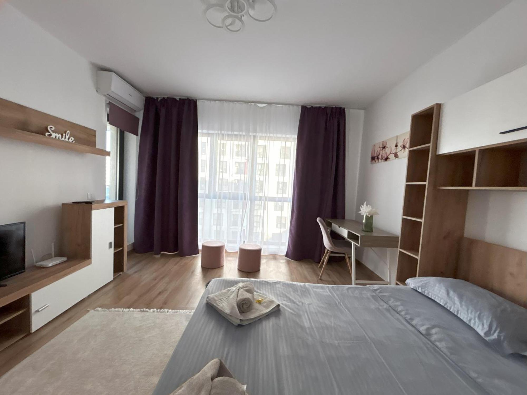 Appartement Urban Retreat With Balcony At Exigent Plaza - 06 à Bucarest Extérieur photo