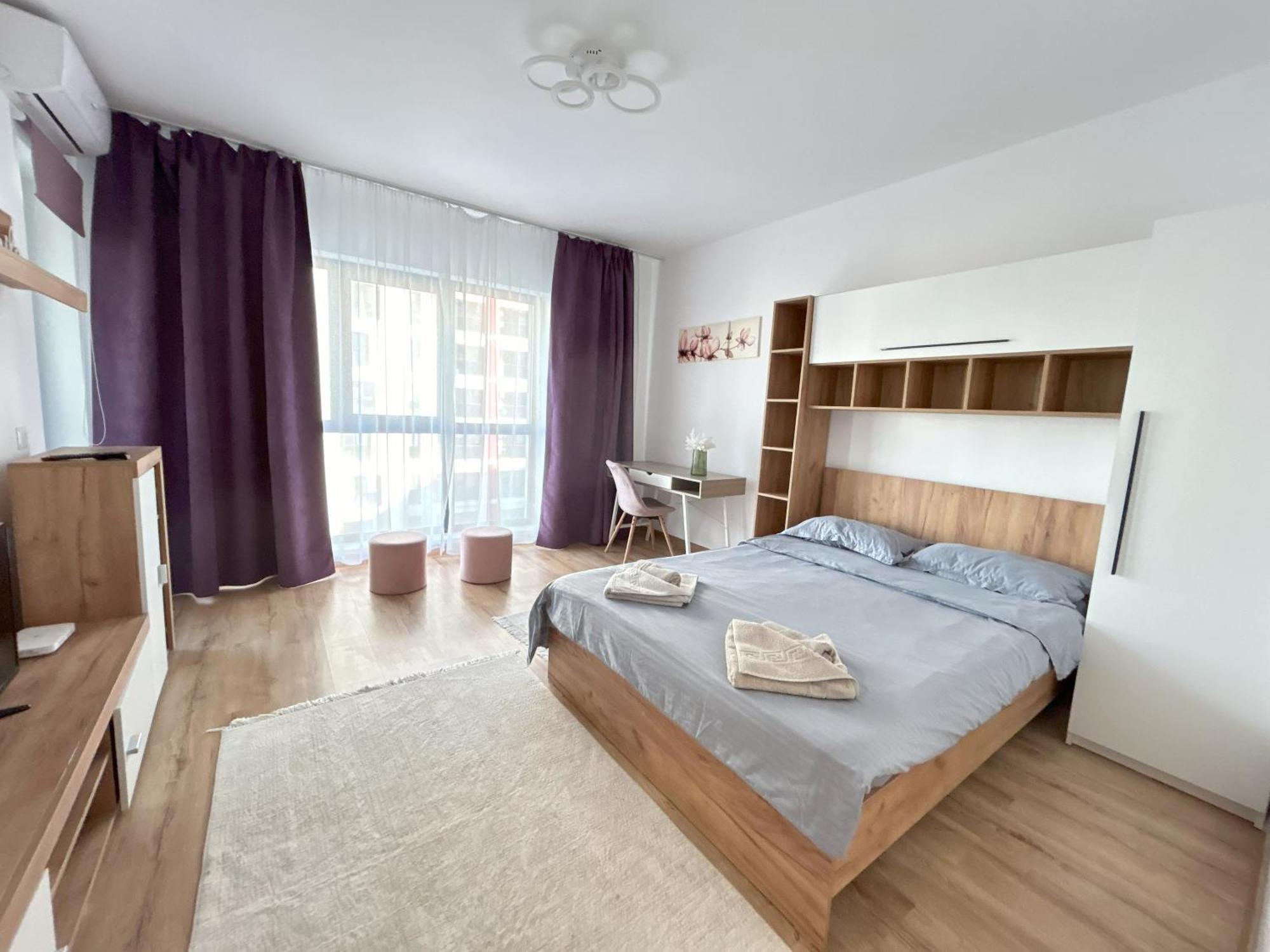 Appartement Urban Retreat With Balcony At Exigent Plaza - 06 à Bucarest Extérieur photo